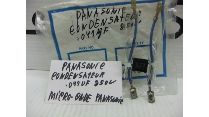 Panasonic .047UF 250V microwave  capacitor 